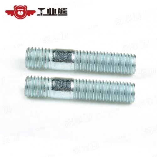 碳鋼8.8級 鍍藍白鋅 雙頭螺柱 牙棒 bm=1.25d DIN939 M16~M20